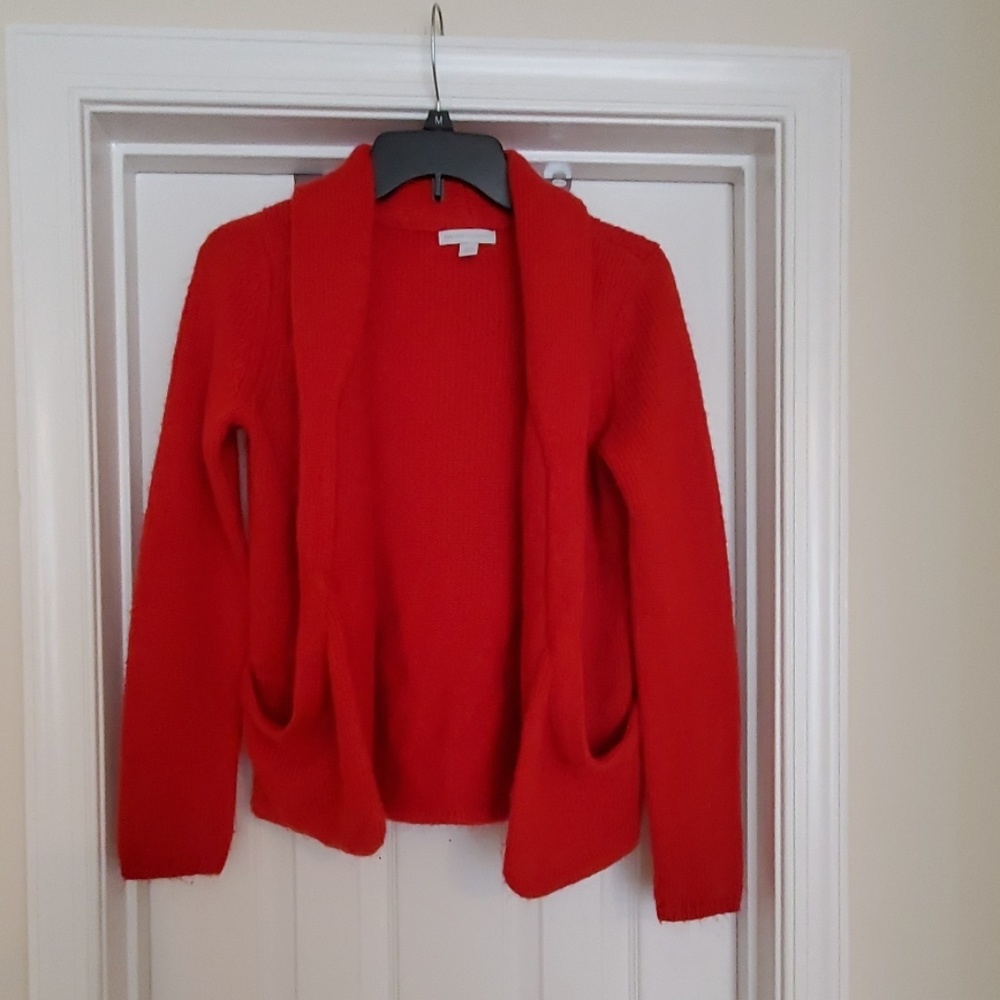 New York & Company red cardigan